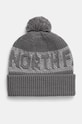 Čiapka The North Face Retro Cabin Beanie stredne hrubá sivá NF0A88QWRO01