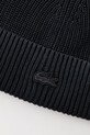 Bavlnená čiapka Lacoste RB3152 čierna AW24