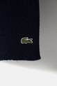 Vlnená čiapka a šál Lacoste tmavomodrá RB5385