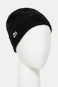 Vlnená čiapka a šál Lacoste čierna RB5385