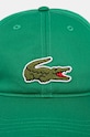 Lacoste sapca RK3186 verde SS25