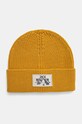 Jack Wolfskin caciula imprimeu galben A61610