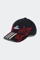 Памучна шапка с козирка adidas Originals 100 Thieves Cap щампа черен JE0319