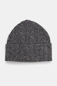 Vlněná čepice Sisley směs šedá 1037SA00C