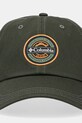 Columbia czapka z daszkiem bawełniana Provisions Ball Cap 2096351 zielony SS25