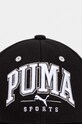Puma berretto da baseball in cotone 25475 nero AW24