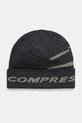 Шапка Compressport Casual средно дебел сив CU00087B
