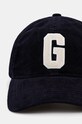 Doplňky Manšestrová kšiltovka Gant 9900251 námořnická modř