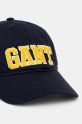 Gant berretto da baseball in cotone 9900256 blu navy AW24