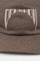 Rick Owens cotton baseball cap Baseball Cap DA02D2478.DOEM10 gray AW24
