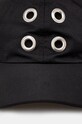 Rick Owens berretto da baseball Baseball Cap DA02D2478.MUES1 nero AW24