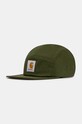 Carhartt WIP cotton baseball cap Backley Cap cotton green I016607.2BRXX