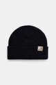 Kapa Carhartt WIP Stratus Hat Low bez uzorka mornarsko plava I025741.1CXX