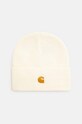 Carhartt WIP czapka Chase Beanie gładkie beżowy I026222.0SHXX