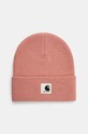 Carhartt WIP czapka Ashley Beanie gładkie pomarańczowy I031970.0WTXX