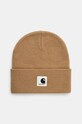 Kapa Carhartt WIP Ashley Beanie natpis zelena I031970.2FSXX