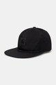 Kapa sa šiltom Carhartt WIP Otley Cap natpis crna I034050.89XX