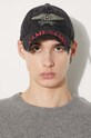 Martine Rose cotton baseball cap Cut Peak Back Cap 1169WP07002 black