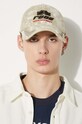 Martine Rose cotton baseball cap Rolled Back Cap 1168WP07707 beige