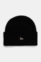 Шапка с примесью шерсти New Era с добавлением шерсти чёрный 60565447