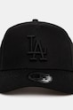 New Era șapcă de baseball din bumbac LOS ANGELES DODGERS 60565167 negru AW24