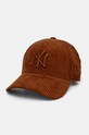 New Era cotton baseball cap NEW YORK YANKEES cotton brown 60565330
