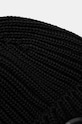 C.P. Company czapka wełniana Extra Fine Merino Wool Goggle Beanie 17CMAC272A005509A czarny AW24