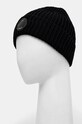 Akcesoria C.P. Company czapka wełniana Extra Fine Merino Wool Goggle Beanie 17CMAC272A005509A czarny