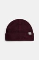 Шапка C.P. Company Knit Cap In Re-Wool шерсть фиолетовой 17CMAC293A006595A