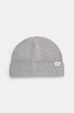 C.P. Company czapka Knit Cap In Re-Wool wełna szary 17CMAC293A006595A