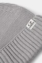 C.P. Company czapka Knit Cap In Re-Wool 17CMAC293A006595A szary AW24