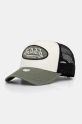 Von Dutch czapka z daszkiem TRUCKER BOSTON aplikacja zielony 7030775