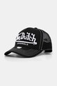 Von Dutch czapka z daszkiem TRUCKER RIVERSIDE aplikacja czarny 7030803