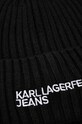 Karl Lagerfeld Jeans caciula din amestec de lana 245D3405 negru AW24
