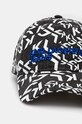 Pamučna kapa sa šiltom Karl Lagerfeld Jeans 246J3401 crna AW24