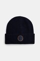 Шерстяная шапка Napapijri F-Singine Cap тонкий тёмно-синий NP0A4I861761