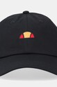 Ellesse șapcă de baseball din bumbac MARLON SATA3335 negru AW24