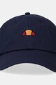Бавовняна бейсболка Ellesse MARLON SAXA3335 темно-синій AW24