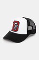 Кепка Billionaire Boys Club College Trucker Cap аплікація чорний B24360