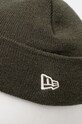 New Era czapka z domieszką wełny SHORT CUFF KNIT 60565450 zielony AW24