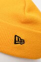Шапка с примесью шерсти New Era SHORT CUFF KNIT 60565446 оранжевый AW24