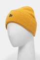 Akcesoria New Era czapka z domieszką wełny WIDE CUFF BEANIE 60565448 żółty