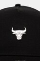 New Era czapka z daszkiem METALLIC TRUCKER CHICAGO BULLS 60565181 czarny AW24