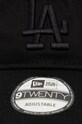 New Era berretto da baseball in cotone LEAGUE ESSENTIAL 9TWENTY® LOS ANGELES DODGERS nero 60471467