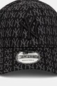 New Era șapcă de baseball din bumbac TEAM MONOGRAM 9FORTY® NEW YORK YANKEES negru 60565357