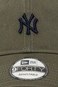 New Era czapka z daszkiem bawełniana WASHED 9FORTY® NEW YORK YANKEES zielony 60565336