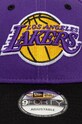 Bavlněná baseballová čepice New Era NBA SIDE PATCH 9FORTY® LOS ANGELES LAKERS fialová 60565136