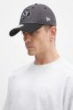 New Era cotton baseball cap NBA SIDE PATCH 9FORTY® BROOKLYN NETS gray 60565134