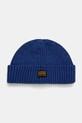 G-Star căciulă din bumbac uni albastru D24321.B146