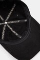 Бавовняна бейсболка Billionaire Boys Club Script Logo Dad Cap чорний B24472